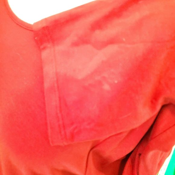 Eileen Fisher Vintage Red Pullover Scoop Neck Top Sz XL - Picture 4 of 6